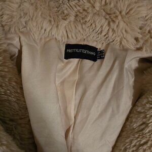 PLT faux fur coat